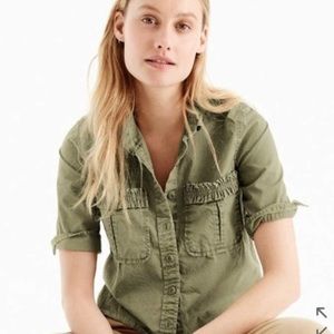 J. Crew Boy-Meets-Girl Utility Shirt